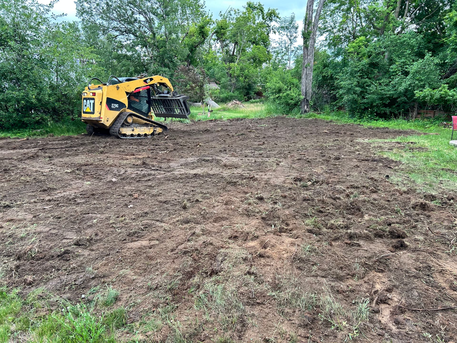 Gallery photos for Stump Removal Done Right - Full Grading and Grass Seed Finish: Image #7